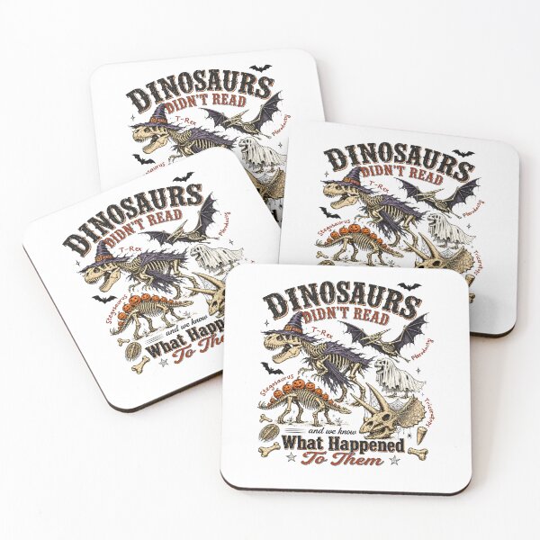 Item preview,  Dinosaurs Don’t Read What Happened To Them Funny Dinosaur Skeleton Book Lover designed and sold by NancyxEasSHOP.