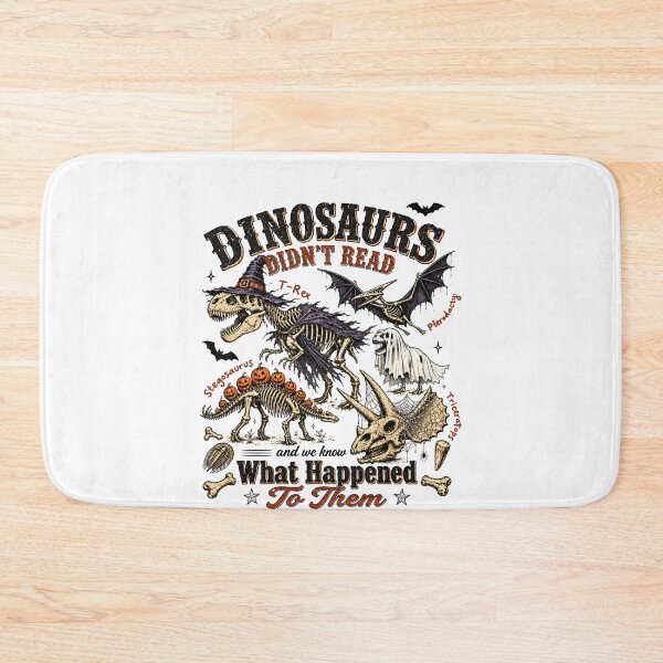 Item preview,  Dinosaurs Don’t Read What Happened To Them Funny Dinosaur Skeleton Book Lover designed and sold by NancyxEasSHOP.