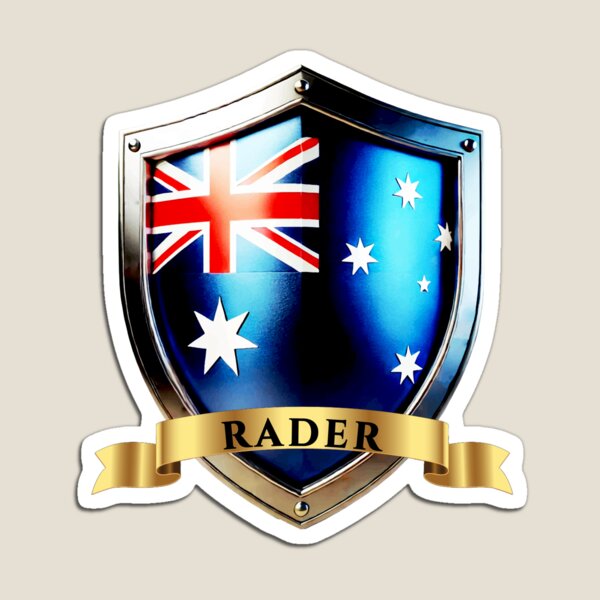 Item preview, Rader Australian Heritage Crest Shield designed and sold by Highlandkings.