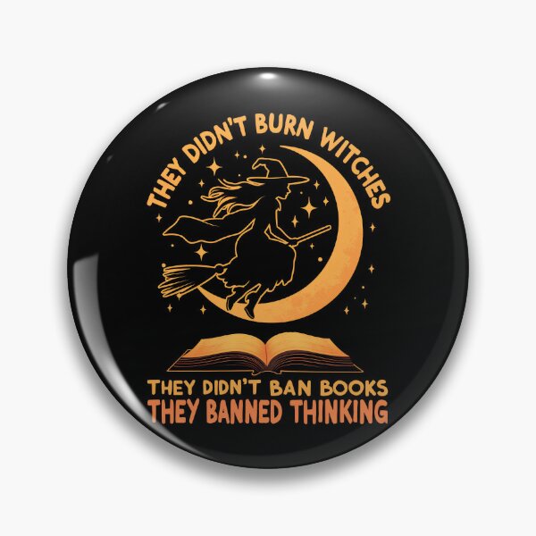 Item preview, They didnt burn witches they banned books designed and sold by Emmatshirt1.
