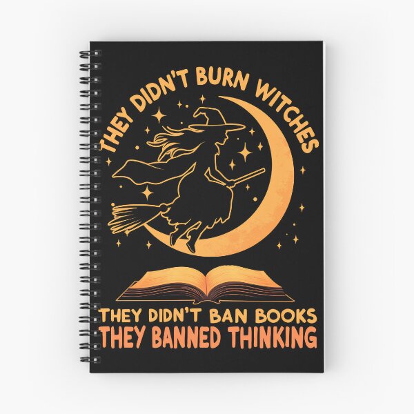 Item preview, They didnt burn witches they banned books designed and sold by Emmatshirt1.