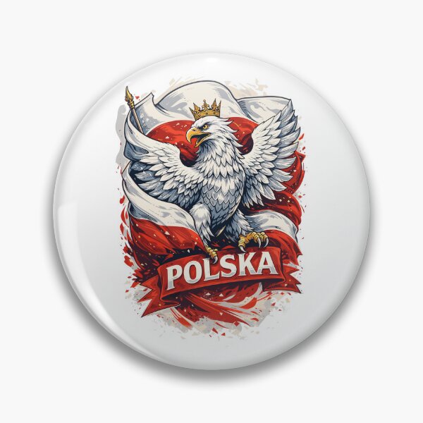 Item preview, Polska T-Shirt – Polish Eagle & Flag designed and sold by Pineapple-Tree.
