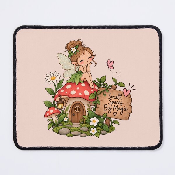 Item preview, Tiny Fairy Garden Sticker | Small Spaces Big Magic | Cute Cottagecore designed and sold by StickyDelights.