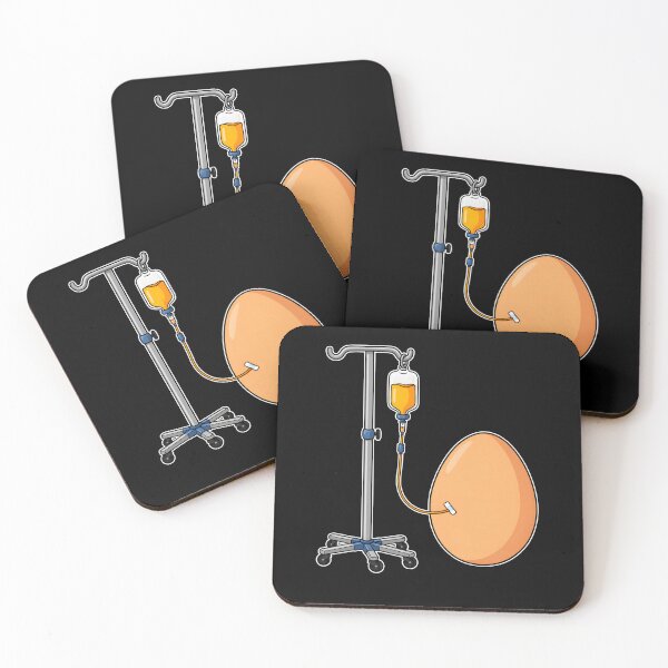 Item preview, Drip Connected To Egg Funny Medical Humor designed and sold by NancyxEasSHOP.