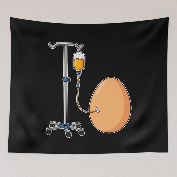 Item preview,  Drip Connected To Egg Funny Medical Humor designed and sold by NancyxEasSHOP.