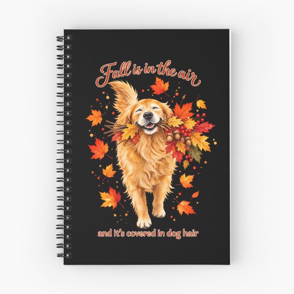 Item preview,  Fall Is In The Air Covered In Dog Hair Golden Retriever Autumn designed and sold by NancyxEasSHOP.