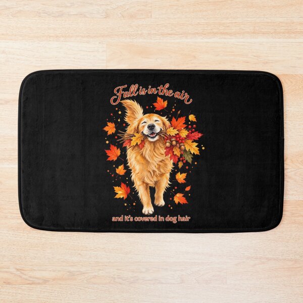 Item preview,  Fall Is In The Air Covered In Dog Hair Golden Retriever Autumn designed and sold by NancyxEasSHOP.