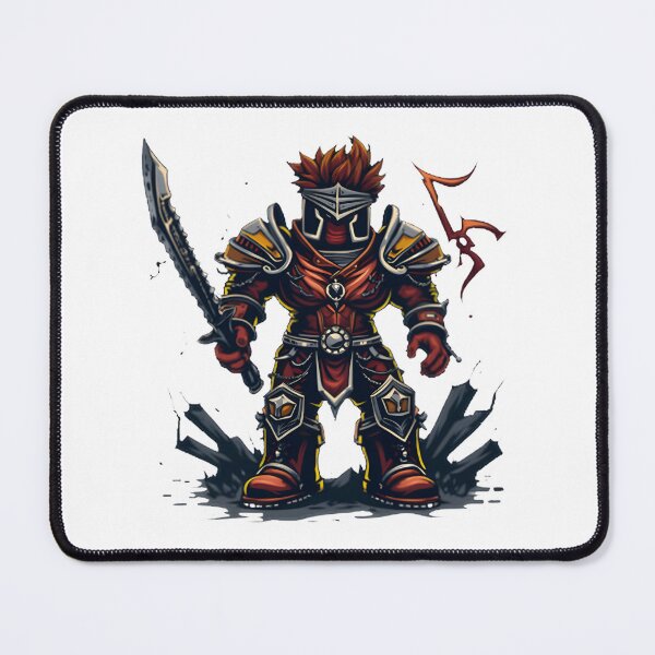 Item preview, Epic Roblox Warrior Design Featuring Fierce Battle Ready Character designed and sold by tuffcookiet.
