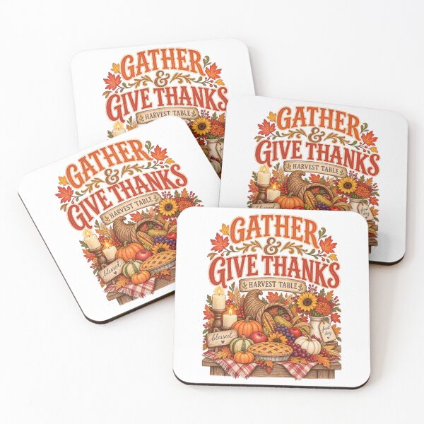 Item preview, Gather and Give Thanks designed and sold by hobbybox.