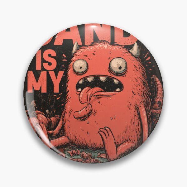 Item preview, Candy Is My Love Language Hungry Monster Halloween designed and sold by NicolasGlowArt.
