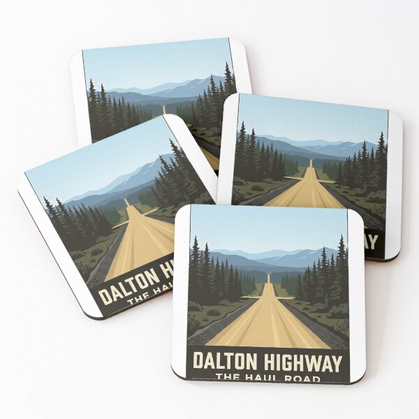 Item preview, Dalton Highway Arctic Alaska Haul Road Travel Sticker designed and sold by DetourDgn.