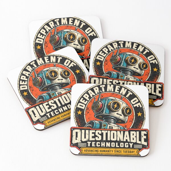 Item preview, Department of Questionable Technology designed and sold by AdeGee.