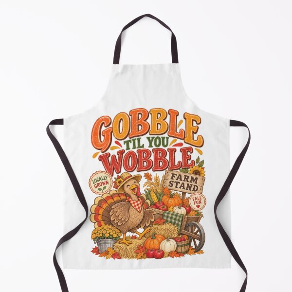 Item preview, Gobble Til You Wobble Turkey designed and sold by hobbybox.