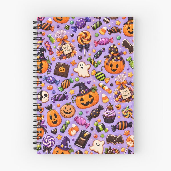 Item preview, Halloween Pattern: yummy treats designed and sold by DreamagineArtDesign.