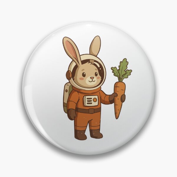 Item preview, Cute Astronaut Rabbit Illustration designed and sold by didiiii74210.