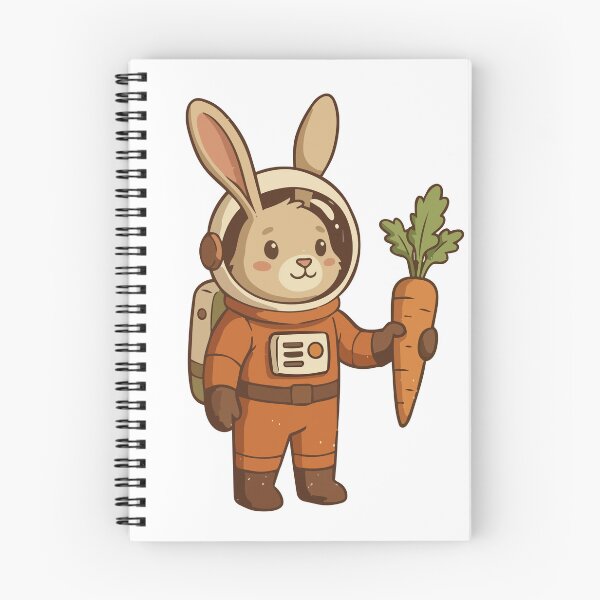Item preview, Cute Astronaut Rabbit Illustration designed and sold by didiiii74210.