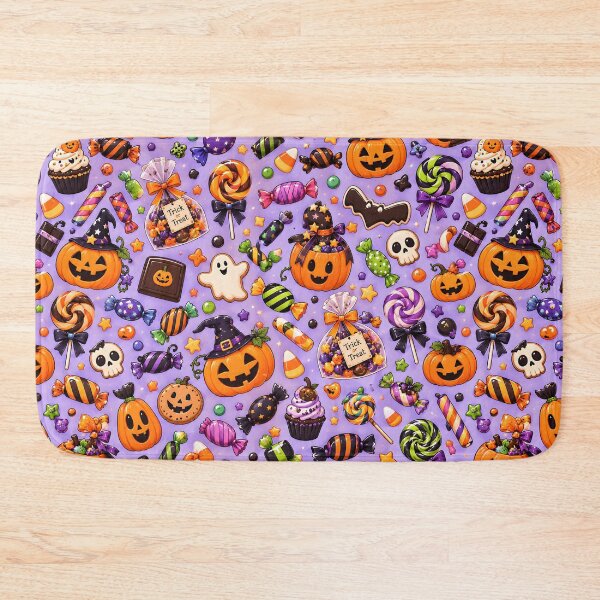 Item preview, Halloween Pattern: yummy treats designed and sold by DreamagineArtDesign.