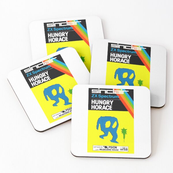 Item preview, "Hungry Horace" Classic '80s game! designed and sold by timothybeighton.