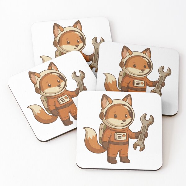 Item preview, Cute Astronaut Fox Mechanic designed and sold by didiiii74210.