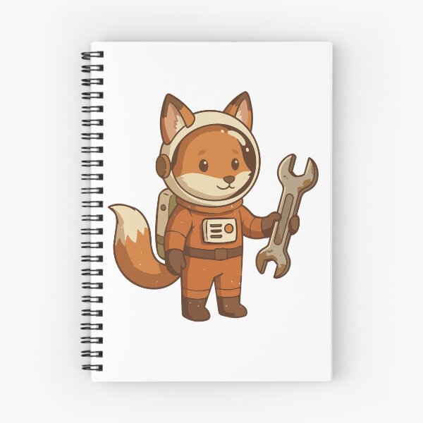 Item preview, Cute Astronaut Fox Mechanic designed and sold by didiiii74210.