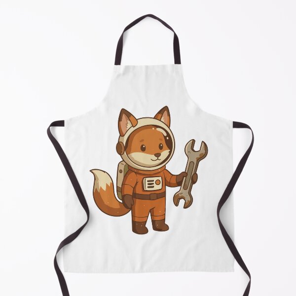 Item preview, Cute Astronaut Fox Mechanic designed and sold by didiiii74210.