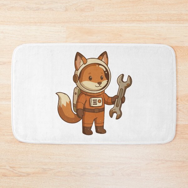 Item preview, Cute Astronaut Fox Mechanic designed and sold by didiiii74210.