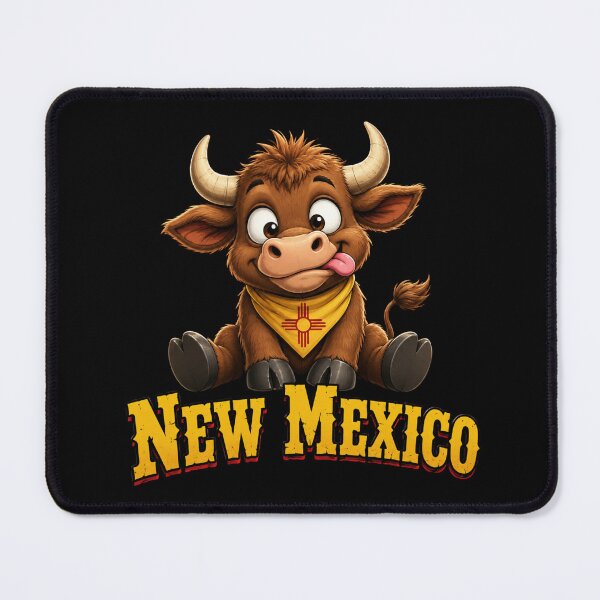 Item preview, New Mexico Funny Bull designed and sold by TheEndDesign.