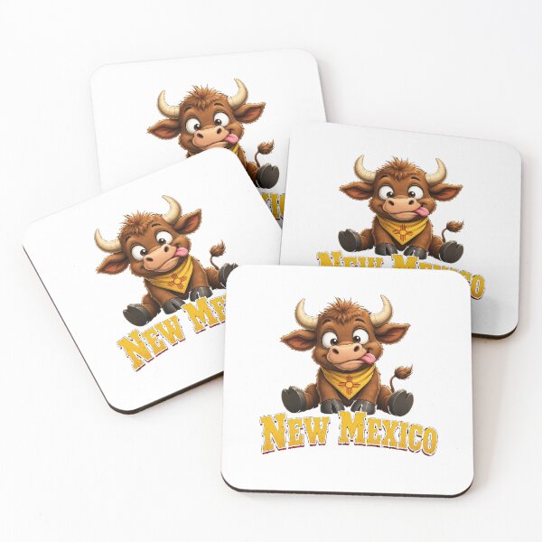Item preview, New Mexico Funny Bull designed and sold by TheEndDesign.