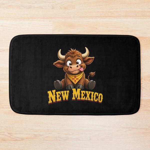 Item preview, New Mexico Funny Bull  designed and sold by TheEndDesign.