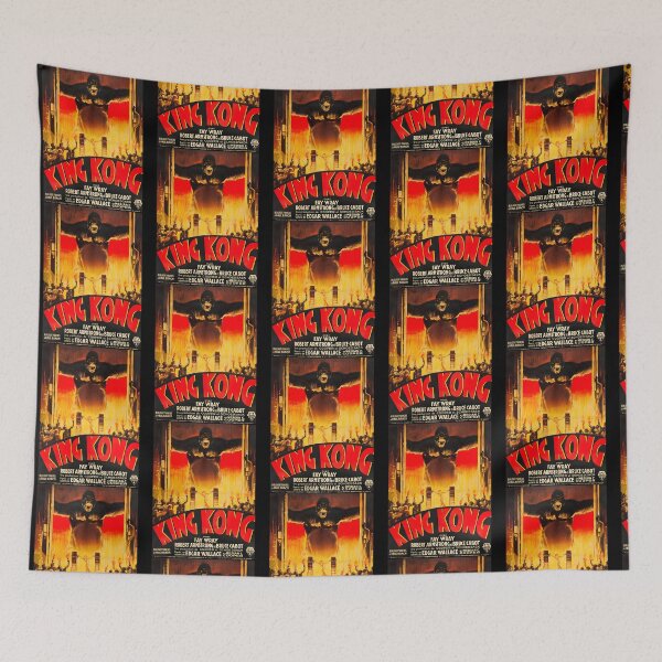 Item preview, Vintage King Kong Movie Poster designed and sold by MarenEckert.