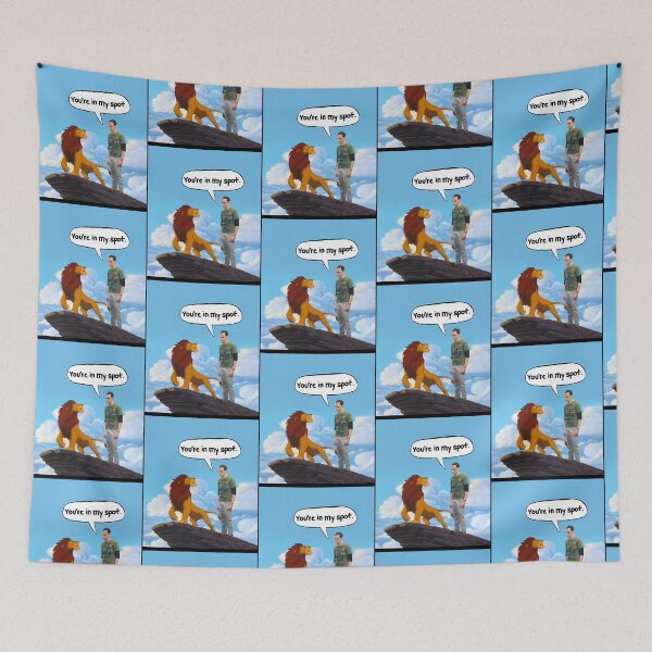Item preview,  You Re In My Spot Simba designed and sold by MarenEckert.