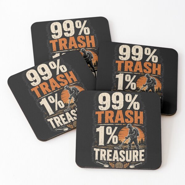 Item preview, 99% Trash, 1% Treasure – Funny Metal Detecting designed and sold by FreePath-Move.