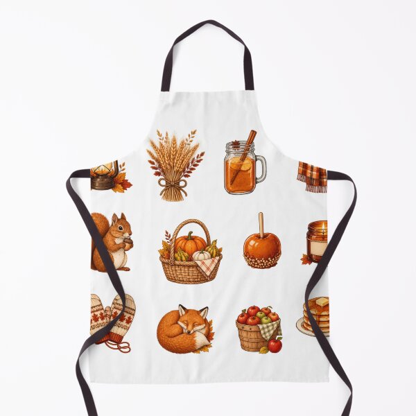 Item preview, Cozy Autumn Fall Harvest & Woodland Stickers designed and sold by Butterfly  Effect.