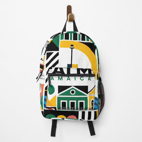 Item preview, Colorful geometric poster celebrating Falmouth, Jamaica with sty designed and sold by ckybe.