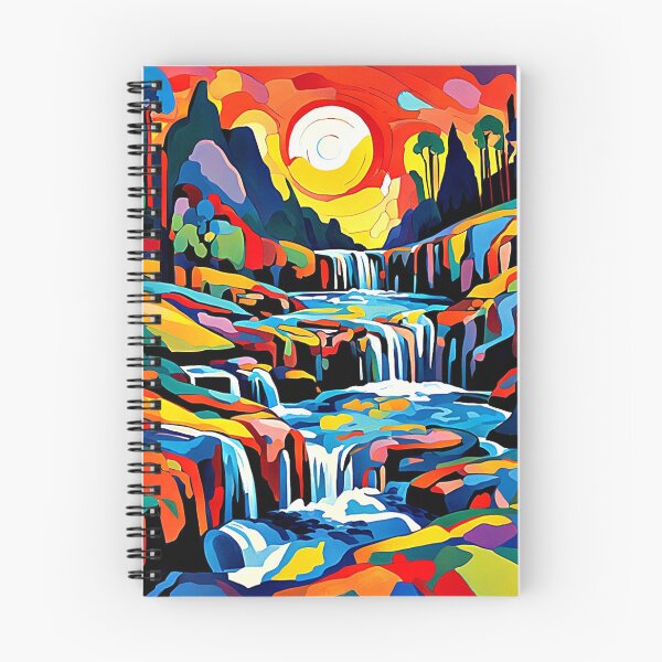 Item preview, The Cascading River designed and sold by George Hutton Hunter.