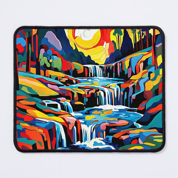 Item preview, The Cascading River designed and sold by George Hutton Hunter.