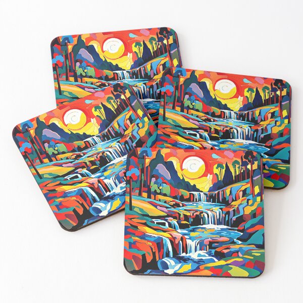 Item preview, The Cascading River designed and sold by George Hutton Hunter.
