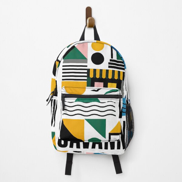 Item preview, Colorful geometric poster celebrating Savanna-La-Mar, Jamaica, w designed and sold by ckybe.