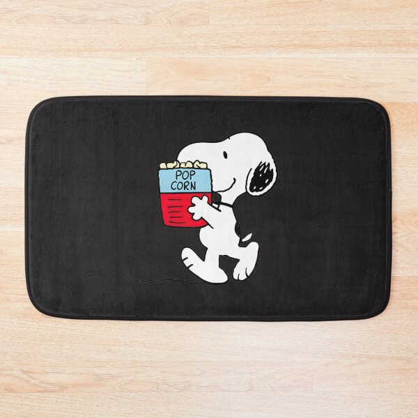 Item preview, Snoopy Enjoying Popcorn Vintage Cartoon Design designed and sold by Trendy Tee.