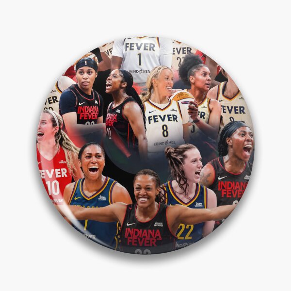 Item preview, Indiana Fever Women's Basketball Team Collage-15 designed and sold by KristinNorma.