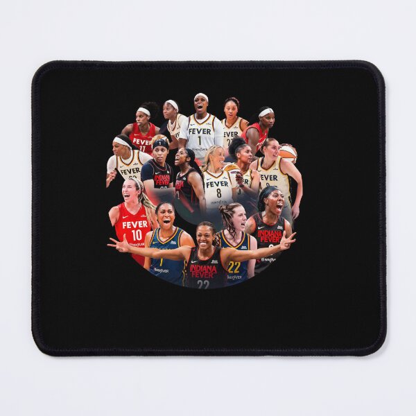 Item preview, Indiana Fever Women's Basketball Team Collage-15 designed and sold by KristinNorma.