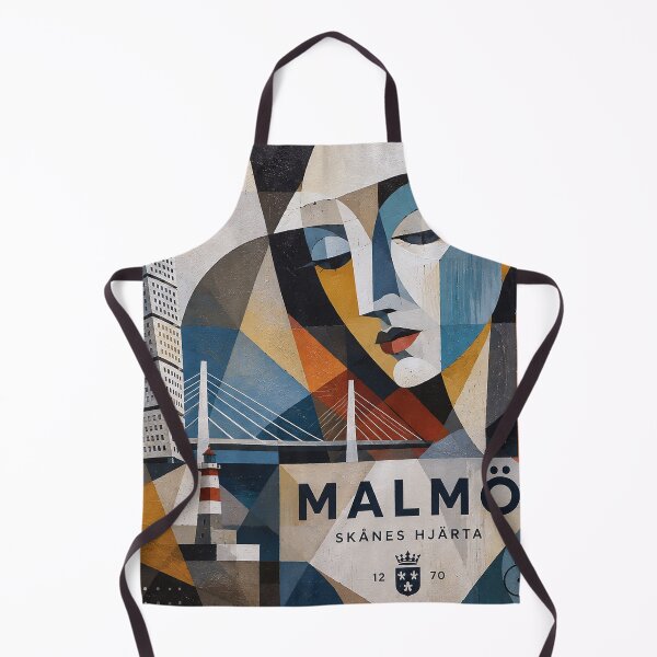 Item preview, Malmö Postcard artwork, Sweden – A Beautiful city in Europe. designed and sold by GalleryKauffeld.