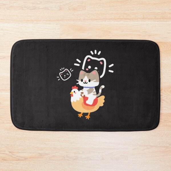 Item preview, The Chicken Rode By Kitto - Whimsical Farm Animal Illustration designed and sold by shirtsbox.