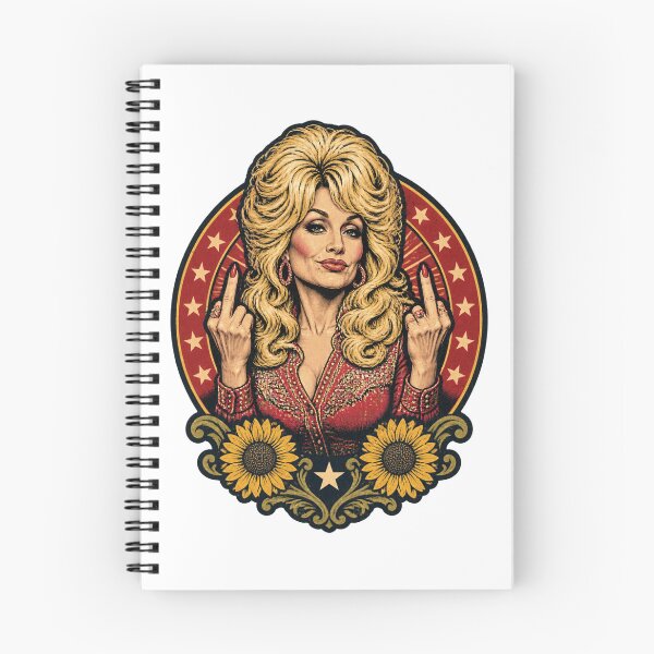 Item preview, Dolly Middle Finger Meme Funny Graphic Design designed and sold by SilverNox.