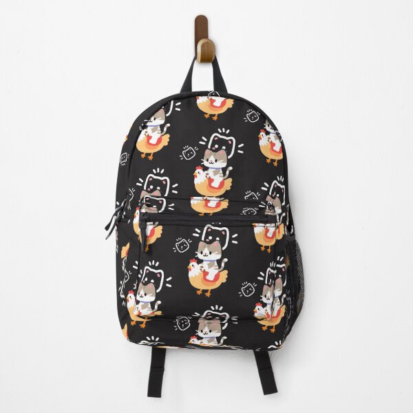 Item preview, The Chicken Rode By Kitto - Whimsical Farm Animal Illustration designed and sold by shirtsbox.