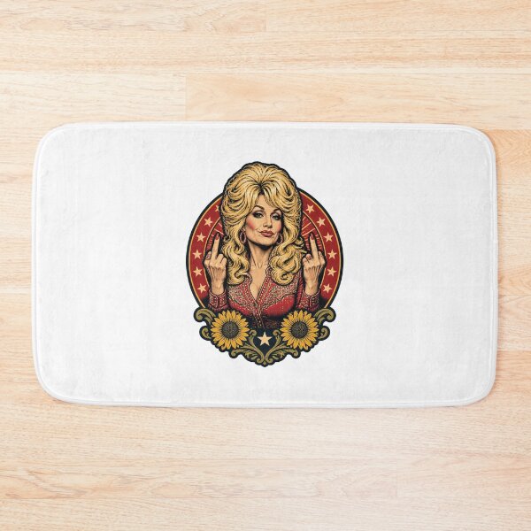 Item preview, Dolly Middle Finger Meme Funny Graphic Design designed and sold by SilverNox.