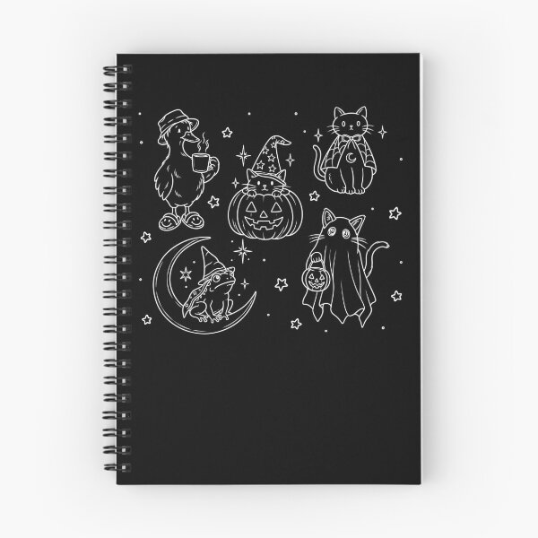 Item preview,  Halloween Duck Cat Witch Frog Ghost Pumpkin Crescent Moon designed and sold by NancyxEasSHOP.