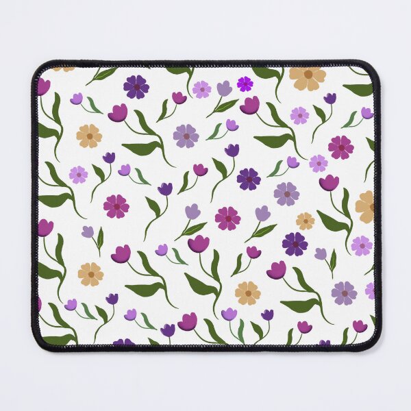 Item preview, Purple Wildflower Seamless Floral Pattern designed and sold by IO Soul Spaces.