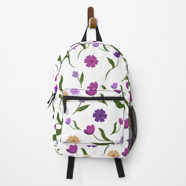 Item preview, Purple Wildflower Seamless Floral Pattern designed and sold by IO Soul Spaces.