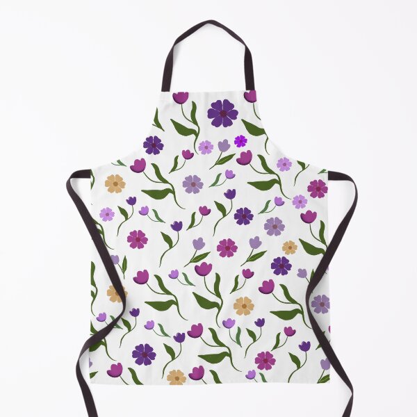 Item preview, Purple Wildflower Seamless Floral Pattern designed and sold by IO Soul Spaces.